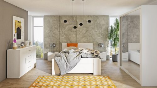 SCHLAFZIMMER-SET  BONZO  IV    VERSCHIEDENE FARBEN