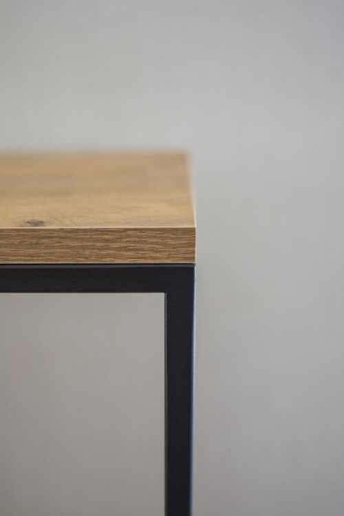 KONSOLENTISCH Industrie/Loft   Schwarz/Eiche Artisan  Verschiedene Großen