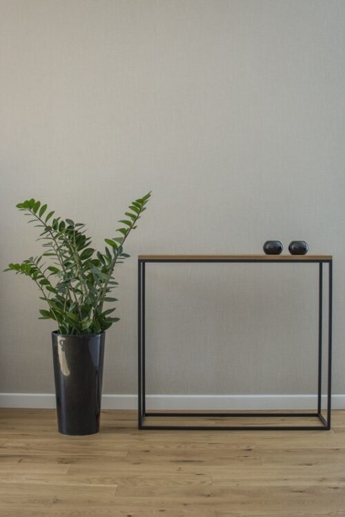 KONSOLENTISCH Industrie/Loft   Schwarz/Eiche Artisan  Verschiedene Großen