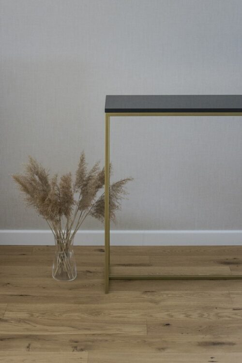 KONSOLENTISCH Industrie/Loft   Gold/Schwarz  Verschiedene Großen