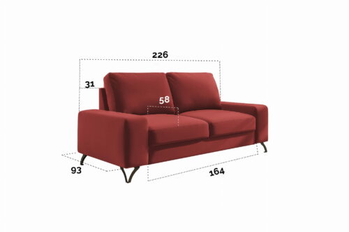 SOFA OLIVIO I MIT SCHLAFFUNKTION KOSTENLOSER VERSAND !!! VERSCHIEDNE FARBE