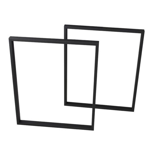 RECHTECKIGE TISCHBEINE 72cm X 60 cm