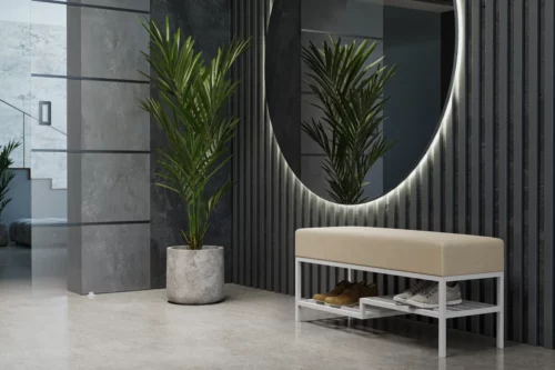 SITZBANK POLSTERBANK  INDUSTRIALLE DESIGN  LOFT 80 CM