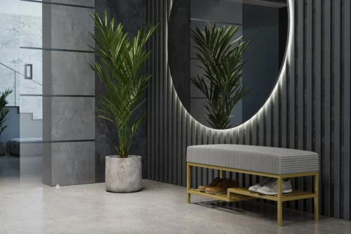 SITZBANK POLSTERBANK  INDUSTRIALLE DESIGN  LOFT 80 CM
