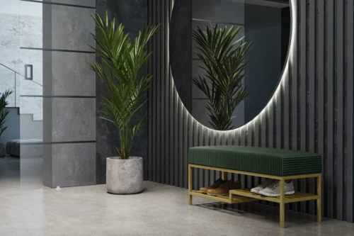 SITZBANK POLSTERBANK  INDUSTRIALLE DESIGN  LOFT 80 CM