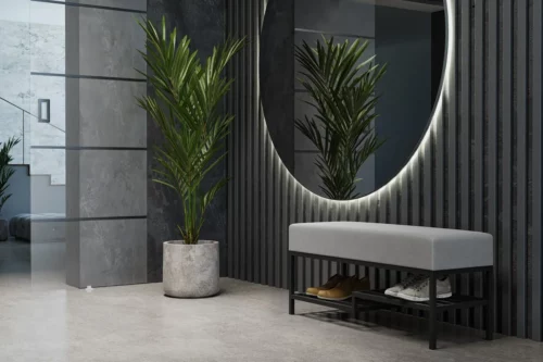 SITZBANK POLSTERBANK  INDUSTRIALLE DESIGN  LOFT 80 CM
