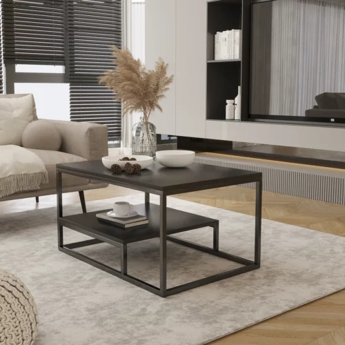 Couchtisch mit Ablage 90