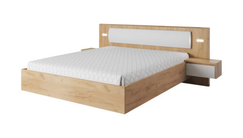XELO BETT MIT 2 NACHTTISCCHE