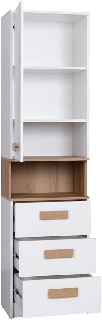 Regal Grant Kleiderschrank DREI Schubladen Abschließbarer