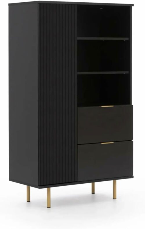 Regal Kleiderschrank 2 Schubladen