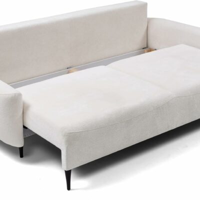 Boho Sofa mit Schlaffunktion und Bettkasten
