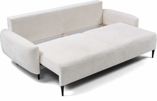 Boho Sofa mit Schlaffunktion und Bettkasten