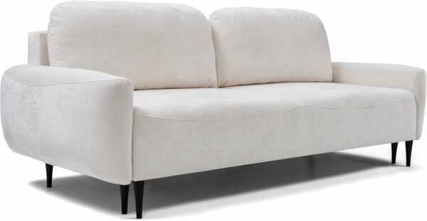 Boho Sofa mit Schlaffunktion und Bettkasten