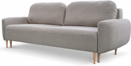 Boho Sofa mit Schlaffunktion und Bettkasten