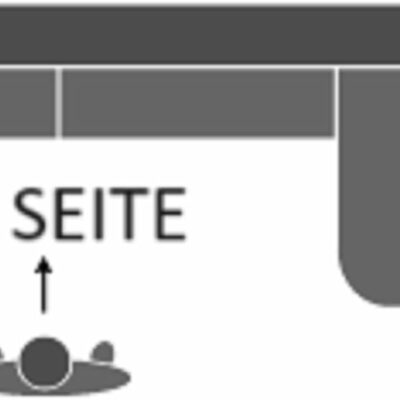 Design Möbel Akira Ecksofa mit Schlaffunktion und Bettkasten