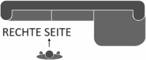 Design Möbel Akira Ecksofa mit Schlaffunktion und Bettkasten