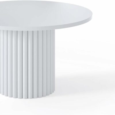 LOMELO – Runder Couchtisch im modernen Design (67x67x42 cm)