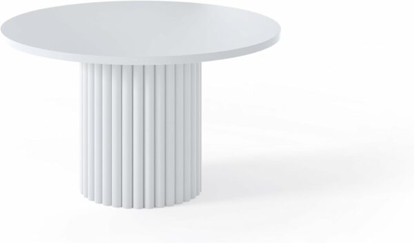 LOMELO – Runder Couchtisch im modernen Design (67x67x42 cm)