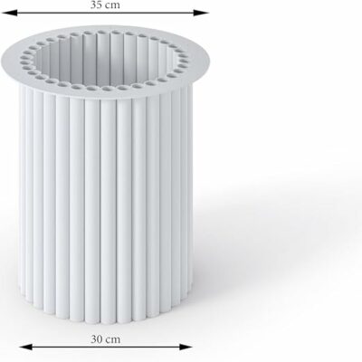 LOMELO – Runder Couchtisch im modernen Design (67x67x42 cm)