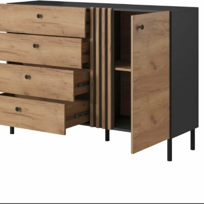 Design Möbel Arden Schlafzimmer Kommode mit Schubladen
