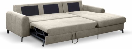 Design Möbel Akira Ecksofa mit Schlaffunktion und Bettkasten