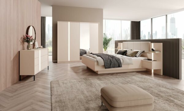 Design Möbel DAST 3-teiliges Schlafzimmerset