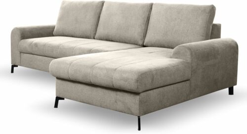 Design Möbel Akira Ecksofa mit Schlaffunktion und Bettkasten