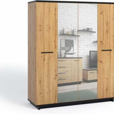 61HtLvVZq4L._AC_SL1371_ Design Möbel Inez Kleiderschrank