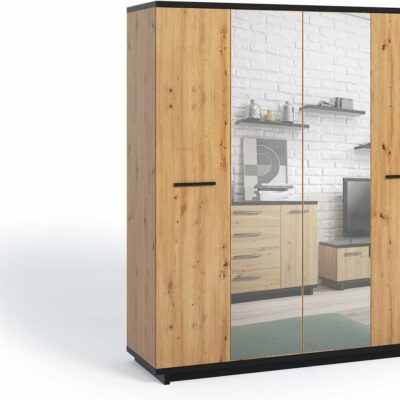 61zch6IA49L._AC_SL1500_ Design Möbel Inez Kleiderschrank