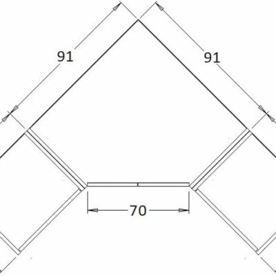 Eckkleiderschrank Set Gustavo Eckschrank mit 2 Regale