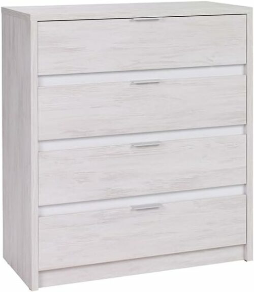 Büromöbel-Set Kommode mit Schubladen Bücherregal Schreibtisch Hängendes Regal