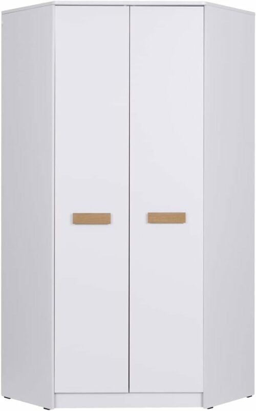 Eckkleiderschrank Set Gustavo 12 mit Schrankerweiterung 40 cm