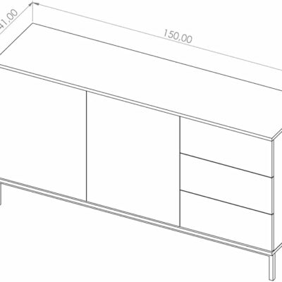 Kommode mit Schubladen Kommode