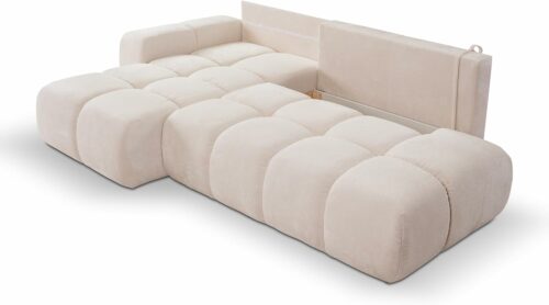 SOHO Ecksofa mit Schlaffunktion und Bettkasten