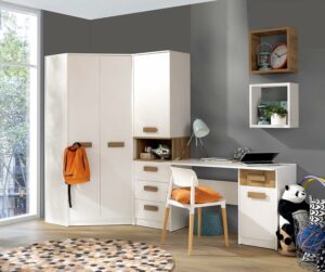 Design Möbel Inez Kleiderschrank für Kleidung