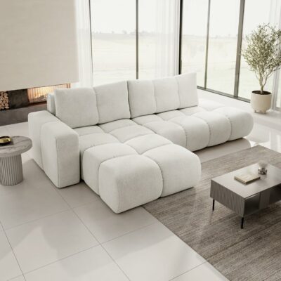 SOHO Ecksofa mit Schlaffunktion und Bettkasten