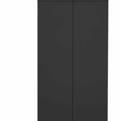 41oGlGvqgHL._AC_SL1500_ Kleiderschrank Olek 100 cm mit Aufsatz | 245 cm Höhe | 4 Türen | Push-to-Open | Moderner Garderobenschrank