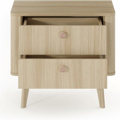 6153IVCGrIL._AC_SL1500_ Nachttisch Viki – Breite 63,2 cm | Skandinavisch-Japanisches Design | Eiche Barista