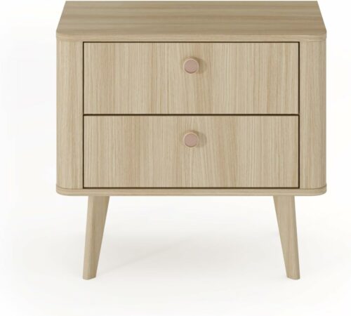61WeN9Vl2nL._AC_SL1500_ Nachttisch Viki – Breite 63,2 cm | Skandinavisch-Japanisches Design | Eiche Barista