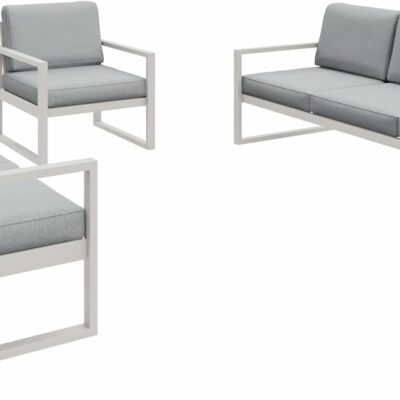61kMDD3cSvL._AC_SL1500_ Gartenmöbel Set Solar Lounge Sofa Sessel Tisch Metall C-PB07