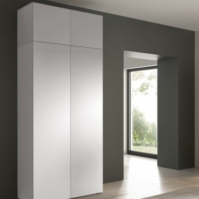 71DpvEGrZDL._AC_SL1500_ Kleiderschrank Olek 100 cm mit Aufsatz | 245 cm Höhe | 4 Türen | Push-to-Open | Moderner Garderobenschrank