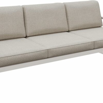 Gartenmöbel Set Solar Lounge Sofa Sessel Tisch Metall C-PD02