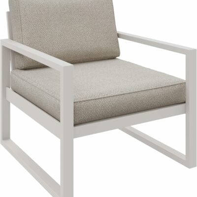 Gartenmöbel Set Solar Lounge Sofa Sessel Tisch Metall C-PD02