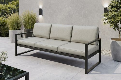 81-+kqy4mML._AC_SL1500_ Gartenmöbel Set Solar Lounge Sofa Sessel Tisch Metall S-PB08