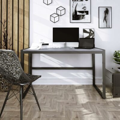 Eleganter Schreibtisch im Industriestil Bürotisch Gaming
