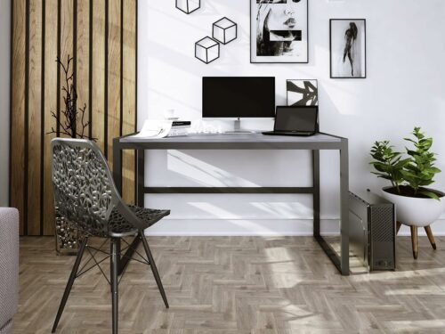 Eleganter Schreibtisch im Industriestil Bürotisch Gaming