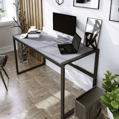 Eleganter Schreibtisch im Industriestil Bürotisch Gaming