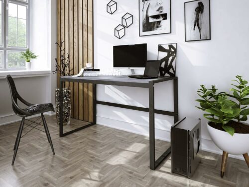 Eleganter Schreibtisch im Industriestil Bürotisch Gaming
