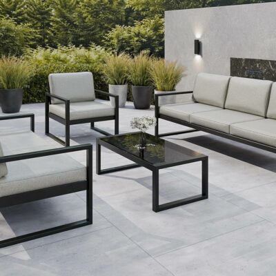 81jTUPvqTEL._AC_SL1500_ Gartenmöbel Set Solar Lounge Sofa Sessel Tisch Metall S-PB08