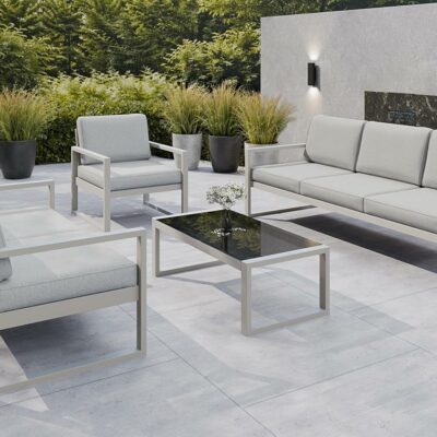 81jTnJcZfzL._AC_SL1500_ Gartenmöbel Set Solar Lounge Sofa Sessel Tisch Metall C-PB07